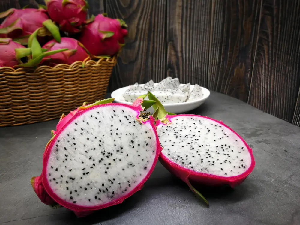 foto da fruta pitaya branca